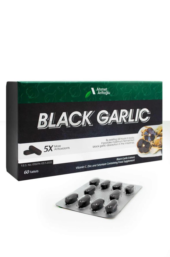 Siyah Sarımsak (Black Garlic) 60 Tablet